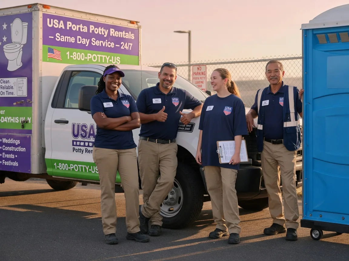 Porta Potty Rental company in Minto, ND